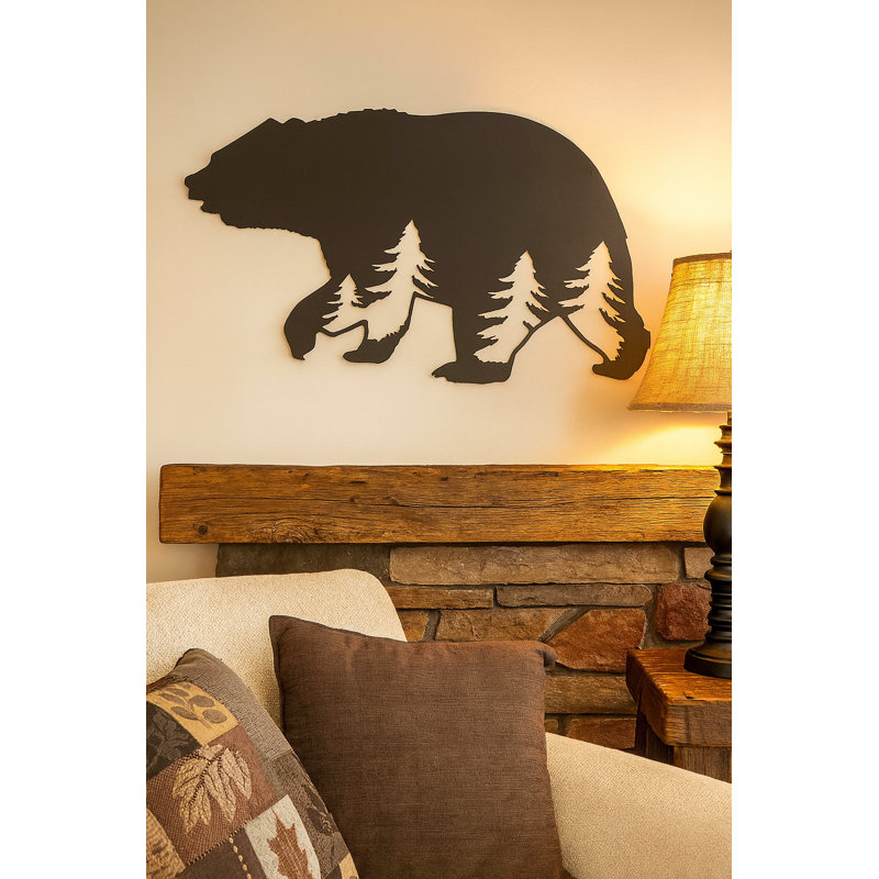 Décoration murale ours