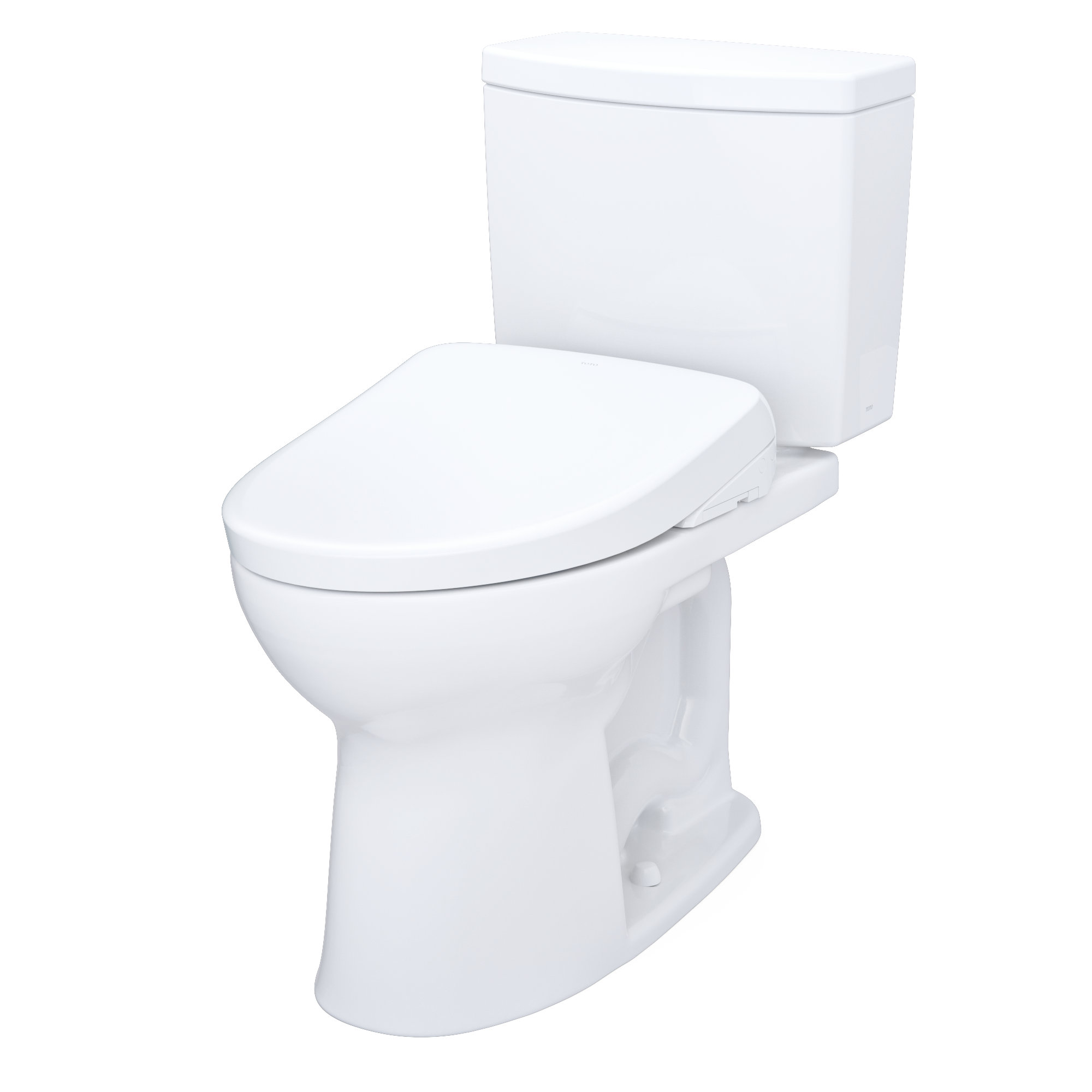 TOTO Drake® II 1 GPF Elongated Floor Mounted Two-Piece Toilet | Wayfair