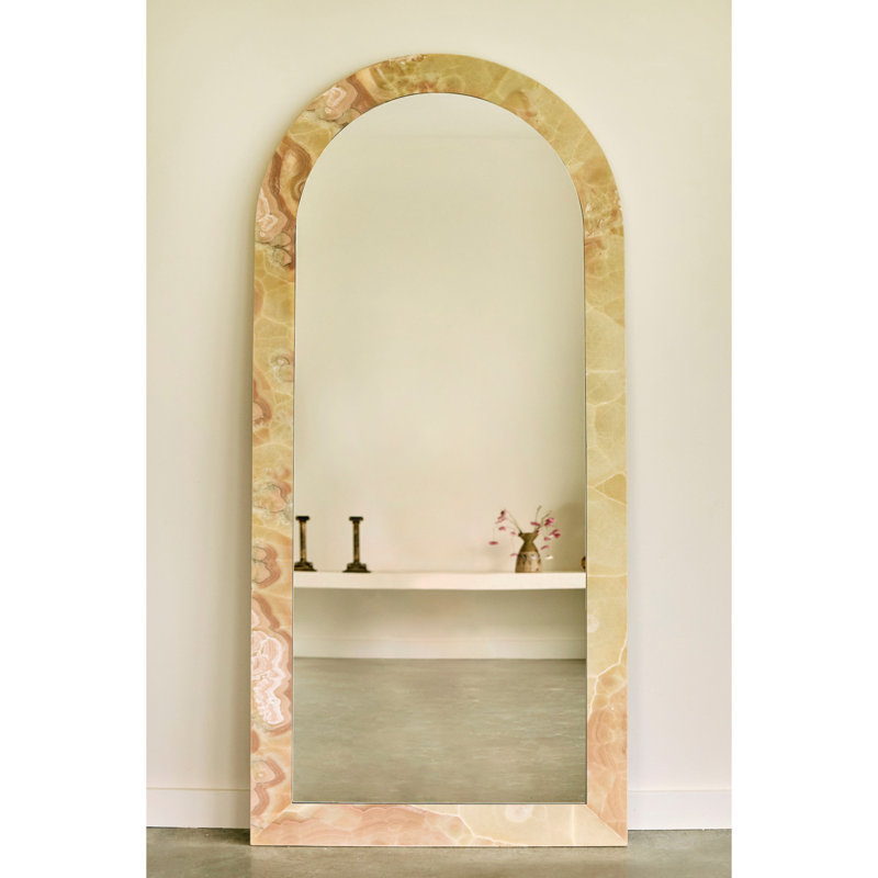 Zehra Rectangle Stone Mirror