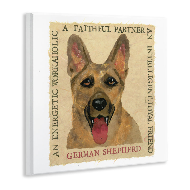 «Fun German Shepherd Expressions» par Nancy Overton