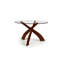 Entwine Round Glass Top Table-61624276-61624271