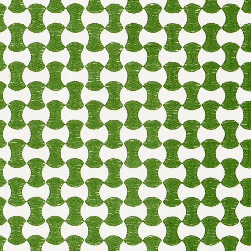 Tissu de broderie Nolita, Vert