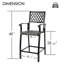 Ensemble de 2 tabourets de bar Kozyard-325217544