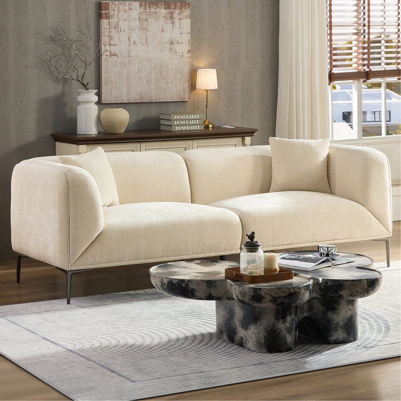 Canapé moderne pour le salon, Beige