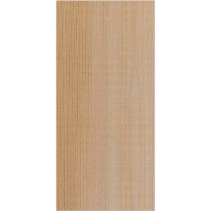 Queue de chevron lisse Huntington, Cèdre rouge, 8"H x 3 1/2"W x 48"L