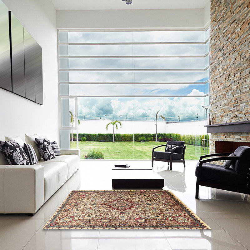 Ciaron Oriental Indoor Rug, Square 4'