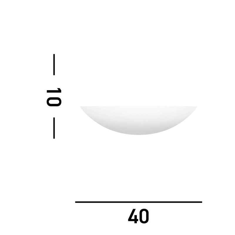 Bain Ceramic Half Moon