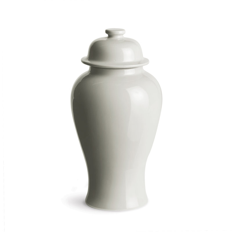 Pot Ricki, Blanc, 17.5"