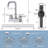 Centerset Bathroom Faucet With Aerators, Pop Up Drain Kit, 2-Handle Bathroom Sink Faucet-117327980