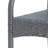 Kd Chair  2  - Finish, Metal Frame, 44.42" Overall Height, Outdoor 2 Chairs Weave, High, Pool