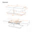 Table basse à rallonge de 41,3 po à 76,7 po, table basse centrale efficace avec plusieurs compartiments de rangement, table basse réglable multifonctionnelle avec espace de rangement caché pour le salon, la table