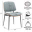 Chaises de salle à manger rembourrées Orise-245381246