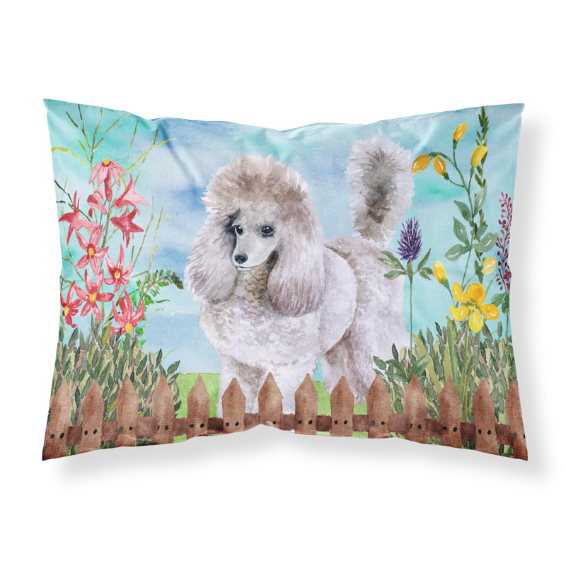 Taie d’oreiller spring, Caniche