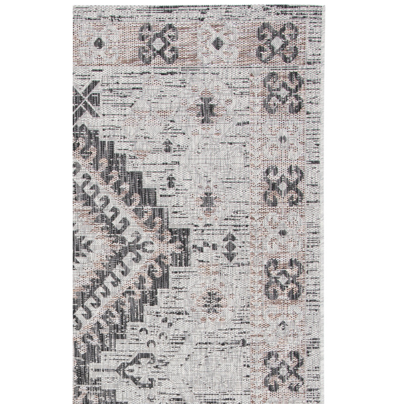 Tapis oriental d'intérieur / extérieur Ginsberg Performance, Rectangle 2 pi 7 po x 5 pi