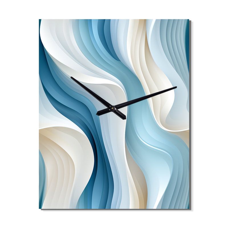 Jaquitta - Horloge murale abstraite, Grand