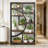 Metal Frame Hudock with open storage-209844522