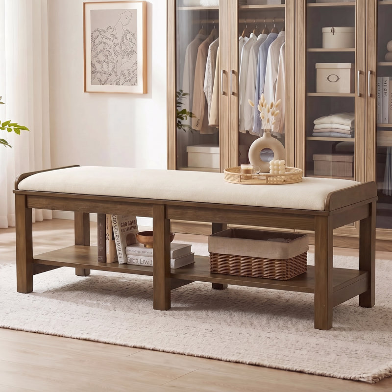 Banc de rangement pour chaussures 62,99 po