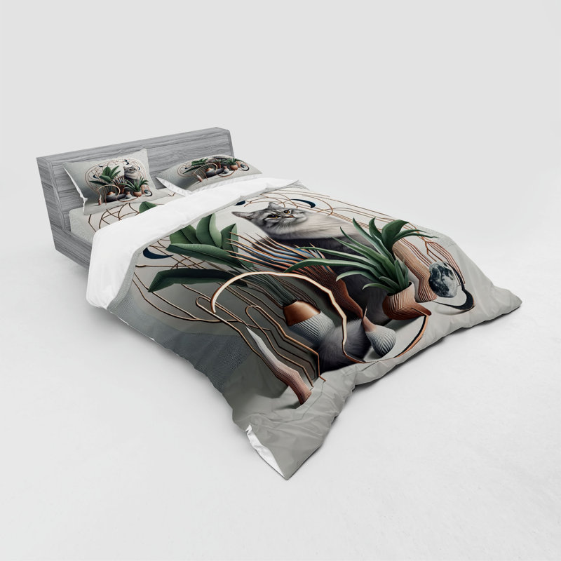 Polyester Duvet Cover, King Duvet Cover + 3 Additional Pieces