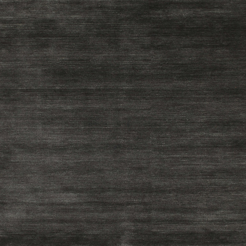 Tapis contemporain noir, Carré 4 pi