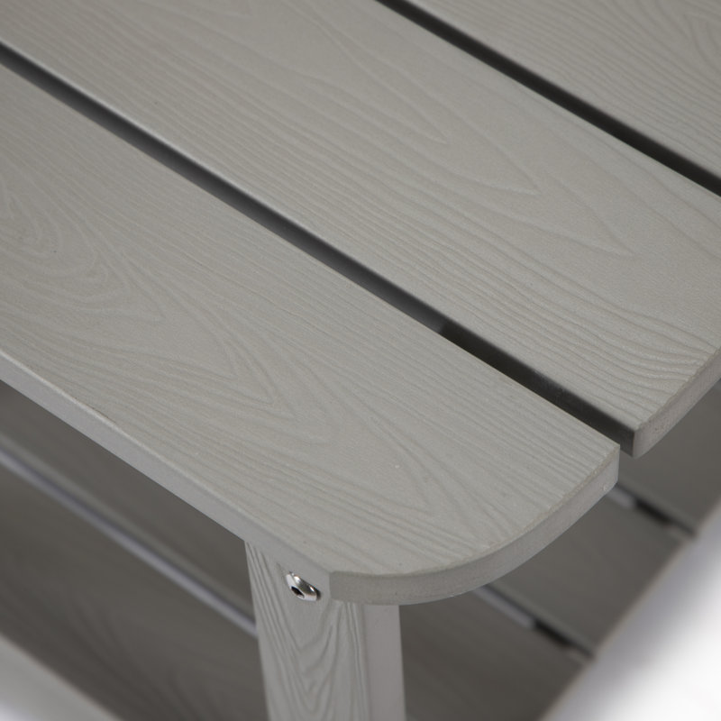 Table d'appoint d'extérieur Bostwick, Gris