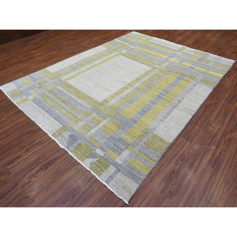 Tapis très grand tissé à la main en jacquard de laine 12 pi x 15 pi 1 po D5337FF4FFFE4119BF651392BD69F8CA