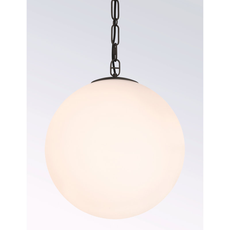 Luminaire suspendu 1 lumière 15,75 po Marbelle