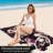 1Pcs Skull Flower Beach Towel, Gothic Floral Design, Large Microfiber Quick Dry for, Pool, Travel, Camping, Unisex