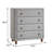 Chest, Gray Boucle