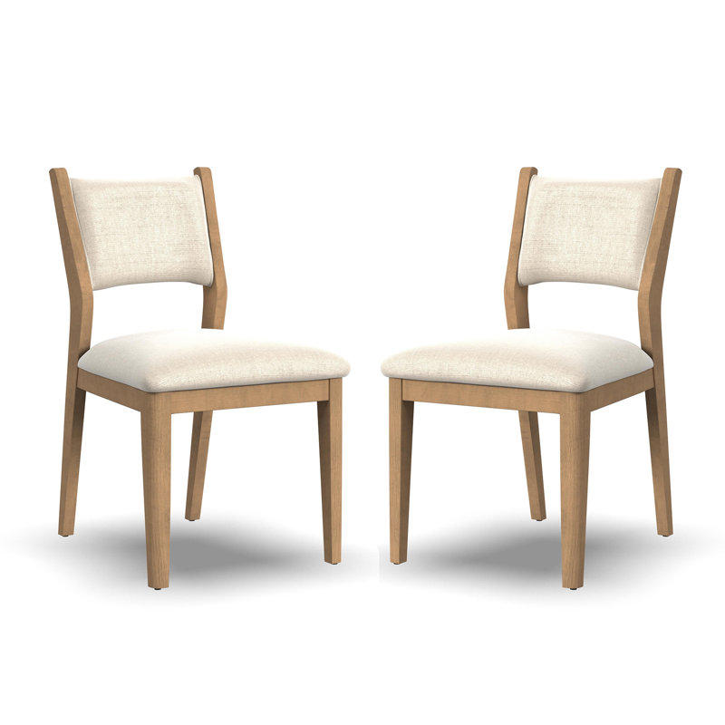 Haven Upholstered Back Side Dining Chair, Pair