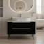 Meuble-lavabo 36 po, lavabo intégré en céramique-90368162