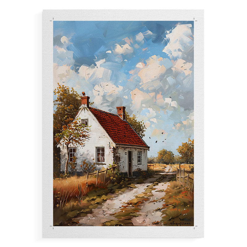 Paysages série CV - impression sur toile seulement - non encadrée, H 18 po x l 12 po