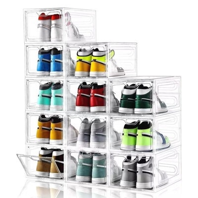 12 Pack Large Shoe Storage Box