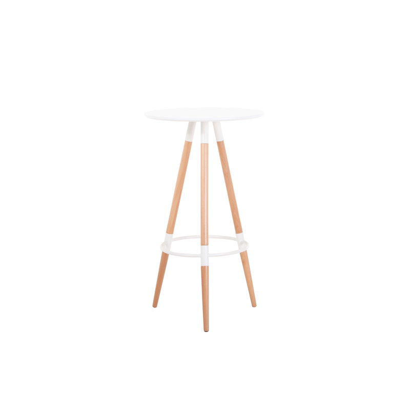 Table de salle à manger extensible Leyva, Blanc