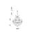 Orr 13-Light Chandelier, 30 Inch Chrome Crystal Ceiling Fixture for Dining Room, Bedroom, or Foyer-21669748-21669747