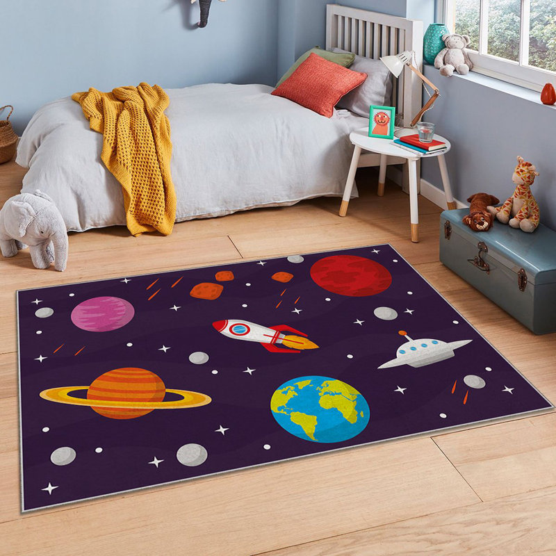 Tapis luxueux, 100% polyester, 70,9 po x 110,2 po | Éponge stratifiée anti-dérapante 740 g / m² pour le confort | Antibactérien, facile à nettoyer, lavable à la machine | Parfait pour le salon et la chambre à coucher