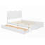 Grand lit plateforme avec 2 grands tiroirs Lit gigogne simple TG, sans sommier tapissier, robuste et robuste Durable-595552975