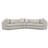 Jules Fabric 3 Pc Sectional-121467504