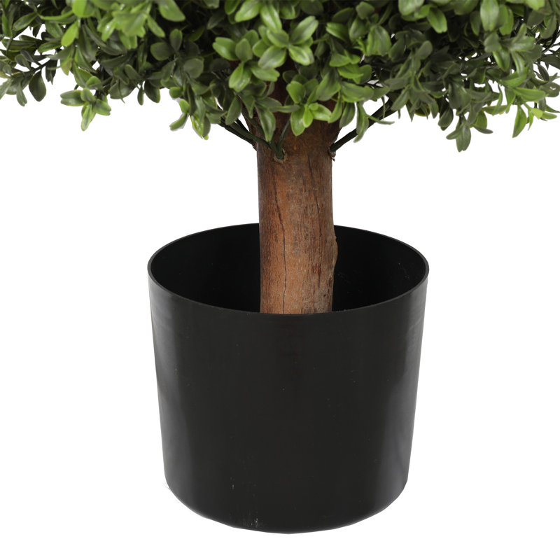 Topiaire UV boule de buis 16 x 25 po, H 25 po x l 16 po x P 16 po