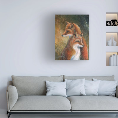Art mural sur toile tendue - «Ive Got Your Back» de Jody Bergsma pour décoration de salon, de chambre à coucher ou de bureau - 24 x 32