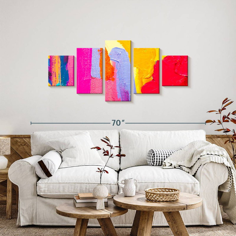 Géant abstrait, H 24 po x l 55 po