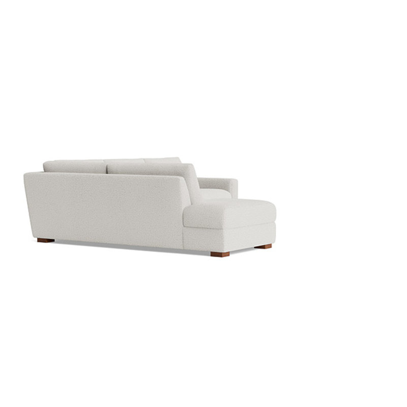 Catalina Sectional, Performance Weave - Zinc, Left Hand Facing