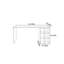 Bureau en bois massif pur-524910689