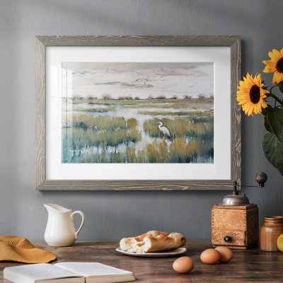 Marshland View VI - reproduction de cadre photo simple