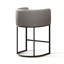 Tabouret de comptoir rembourré avec structure en métal-1579061810