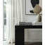 Latiara - Boîtes de rangement en résine et tissu de bois à texture pyramidale, damier, bureau à domicile, ensemble de 2 - 5 ", 4" noir et blanc