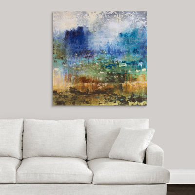 « vivante landscape », peinture sur toile