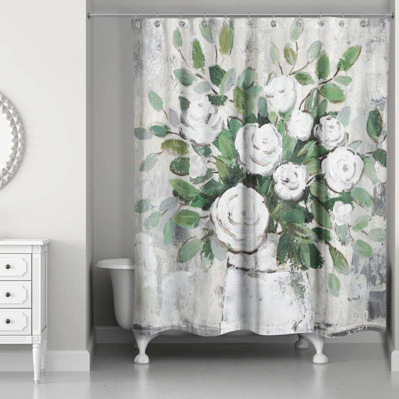 Floral Shower Curtain
