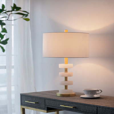 Lampe de table - marbre