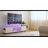 Grey TV Stand, LED TV Stand for Living Room, Entertainment Center with Storage-1396147351