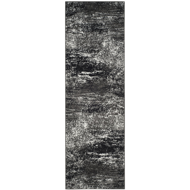 Gicelle Performance Abstract Rug, Runner 2'6" x 18'